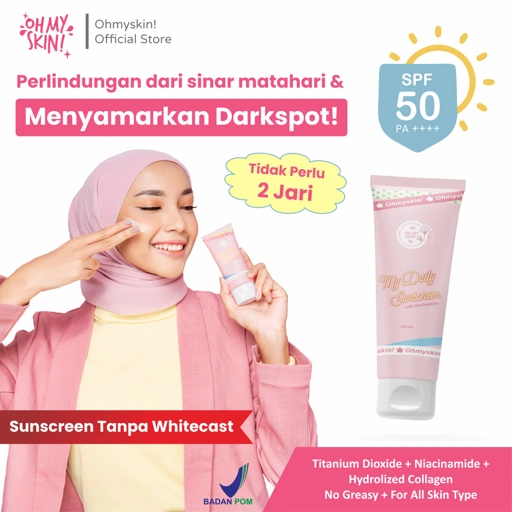 Image of OHMYSKIN! MY DAILY SUNSCREEN WITH NIACINAMIDE